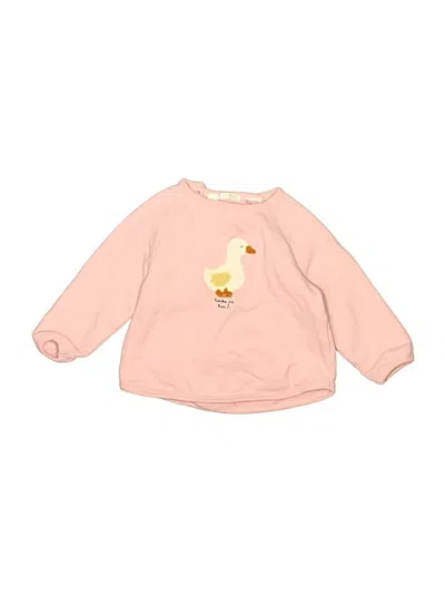 Pre-owned Zara Kids' Sweatshirt In Pink
