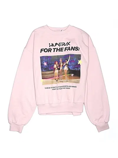 Pre-owned Zara Kids' Sweatshirt In Pink