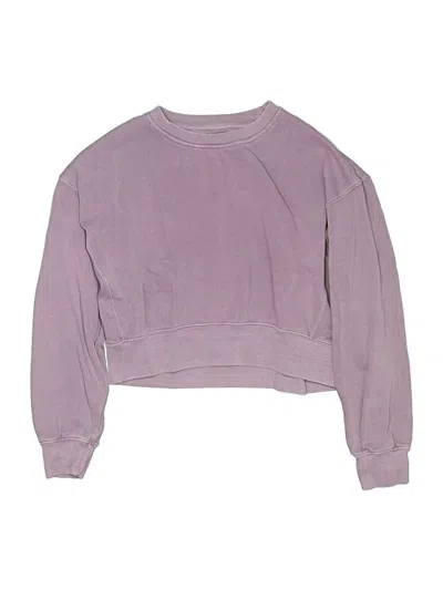 Pre-owned Zara Kids' Sweatshirt In Purple