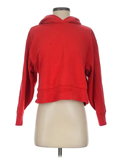 Pre-owned Zara Sweatshirt In Red