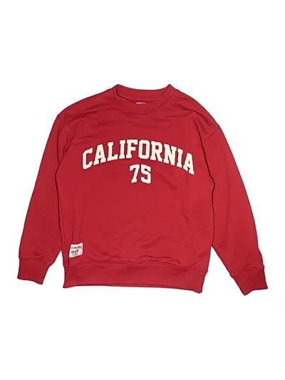 Pre-owned Zara Kids' Sweatshirt In Red