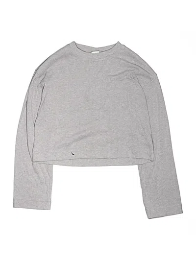 Pre-owned Zara Kids' Sweatshirt In Silver