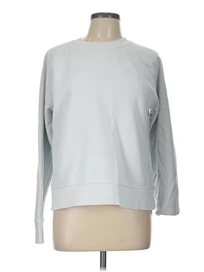 Pre-owned Zara Sweatshirt In Silver