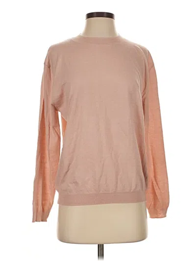 Pre-owned Zara Sweatshirt In Tan