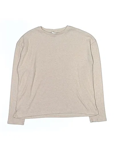 Pre-owned Zara Kids' Sweatshirt In Tan