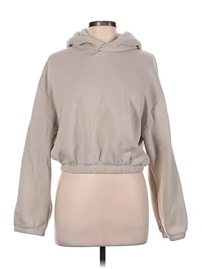 Pre-owned Zara Sweatshirt In Tan