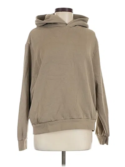 Pre-owned Zara Sweatshirt In Tan