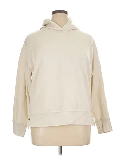 Pre-owned Zara Sweatshirt In Tan