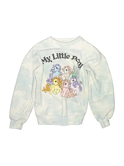 Pre-owned Zara Kids' Sweatshirt In White