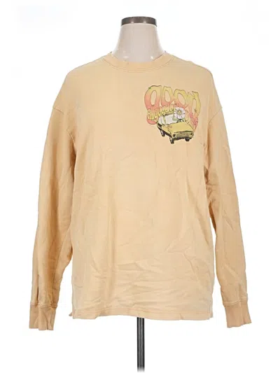 Pre-owned Zara Sweatshirt In Yellow