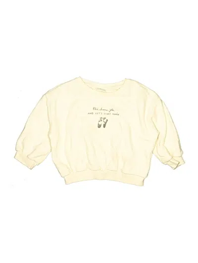 Pre-owned Zara Kids' Sweatshirt In Yellow
