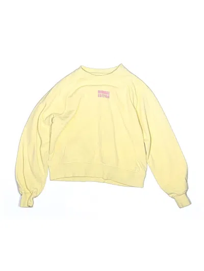 Pre-owned Zara Kids' Sweatshirt In Yellow