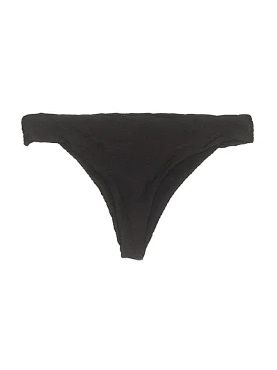 Pre-owned Zara Swimsuit Bottoms In Black
