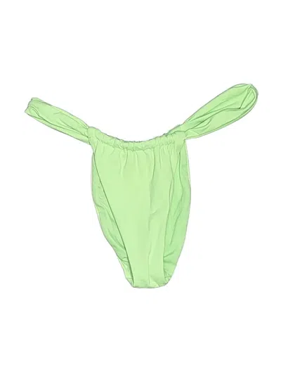 Pre-owned Zara Swimsuit Bottoms In Green
