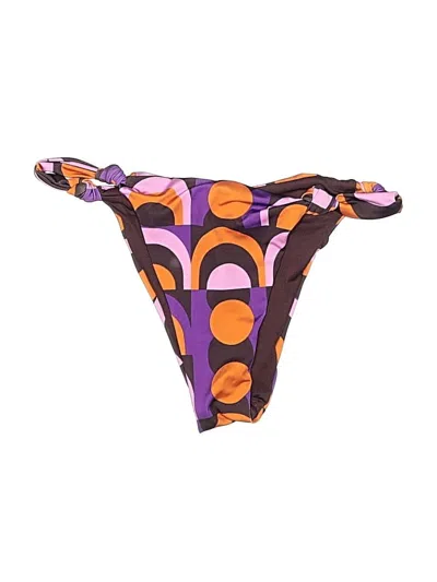 Pre-owned Zara Swimsuit Bottoms In Purple