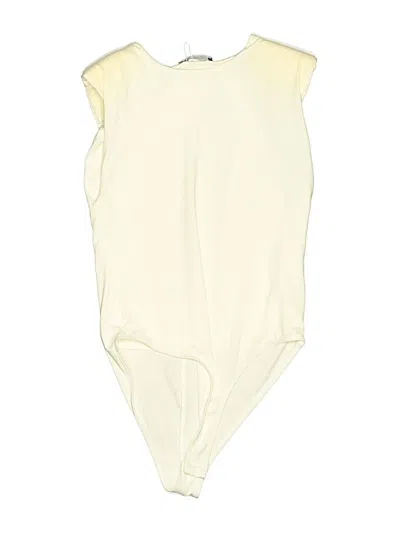 Pre-owned Zara Swimsuit Cover Up In Ivory