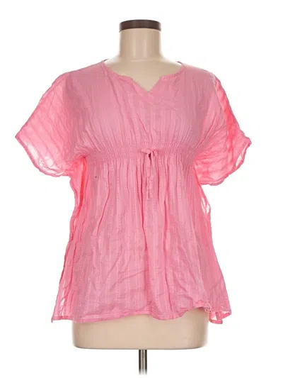 Pre-owned Zara Swimsuit Cover Up In Pink