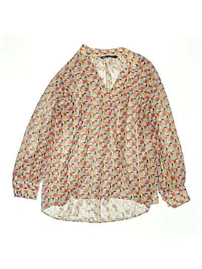 Pre-owned Zara Swimsuit Cover Up In White