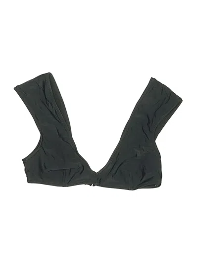 Pre-owned Zara Swimsuit Top Black Swimwear