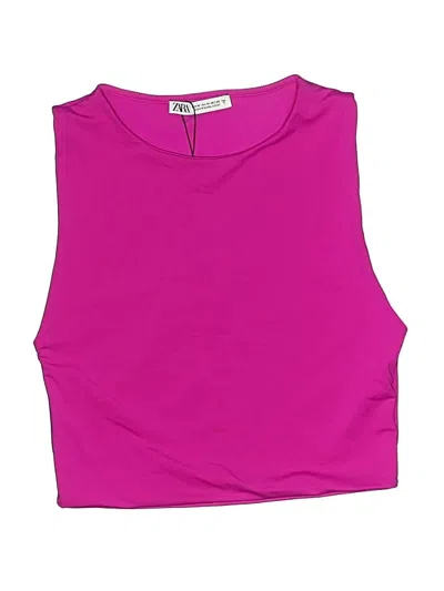 Zara Swimsuit Top Pink Swimwear