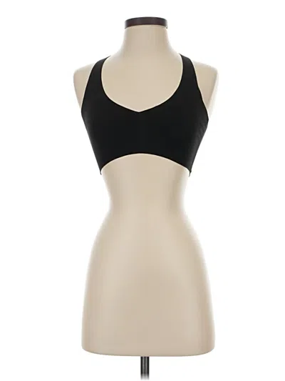 Pre-owned Zara Tank Top Black Halter Neckline Tops