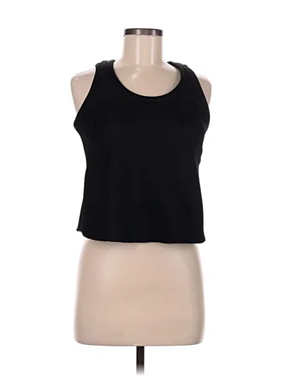 Pre-owned Zara Tank Top Black Halter Neckline Tops