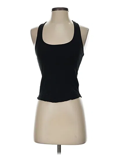 Pre-owned Zara Tank Top Black Halter Neckline Tops