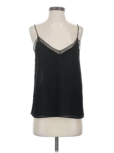 Pre-owned Zara Tank Top Black Halter Neckline Tops