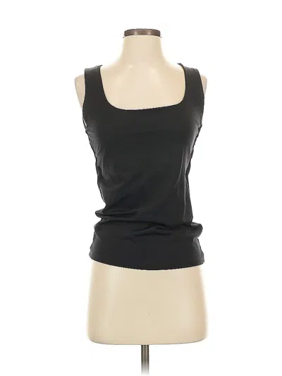 Pre-owned Zara Tank Top Black Strapless Neckline Tops