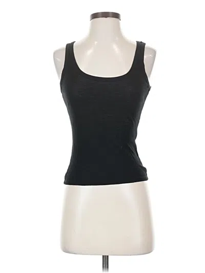 Pre-owned Zara Tank Top Black Strapless Neckline Tops