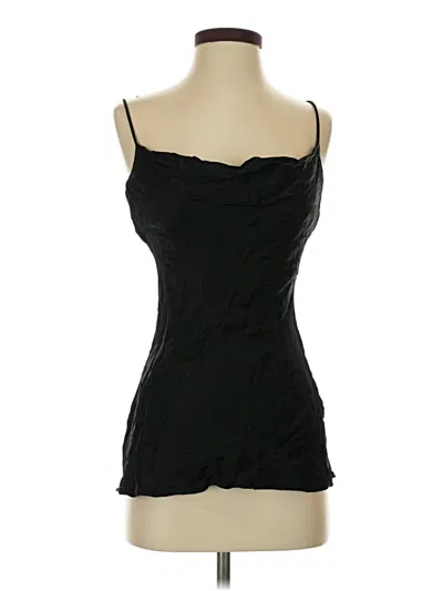 Pre-owned Zara Tank Top Black Strapless Neckline Tops