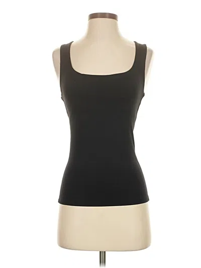 Pre-owned Zara Tank Top Black Strapless Neckline Tops