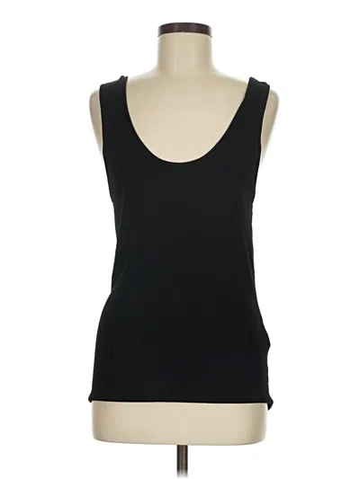 Pre-owned Zara Tank Top Black Strapless Neckline Tops