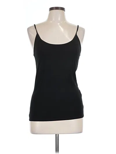 Pre-owned Zara Tank Top Black Strapless Neckline Tops