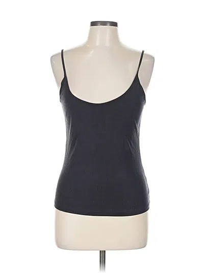 Pre-owned Zara Tank Top Gray Strapless Neckline Tops