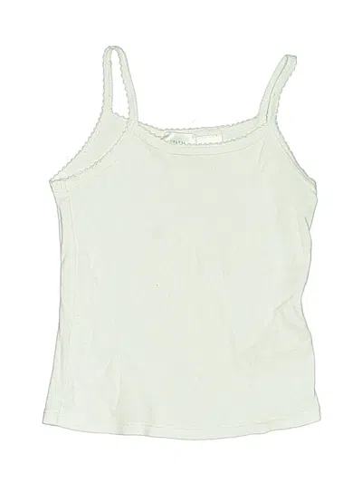 Pre-owned Zara Kids' Tank Top Green Halter Neckline Tops