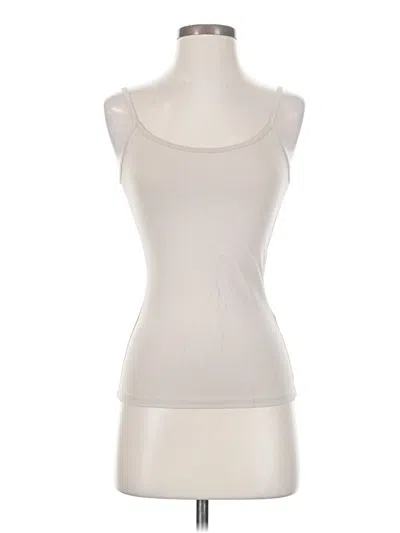Pre-owned Zara Tank Top Ivory Strapless Neckline Tops