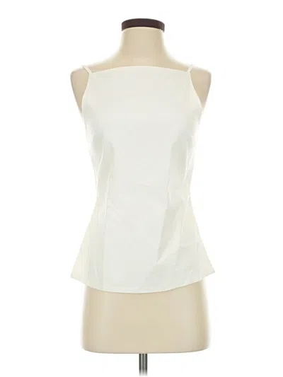 Pre-owned Zara Tank Top Ivory Strapless Neckline Tops