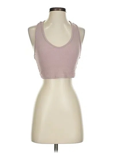 Pre-owned Zara Tank Top Pink Halter Neckline Tops