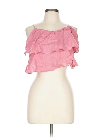 Pre-owned Zara Tank Top Pink Tops