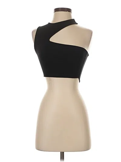 Pre-owned Zara Tank Top Tan Strapless Neckline Tops