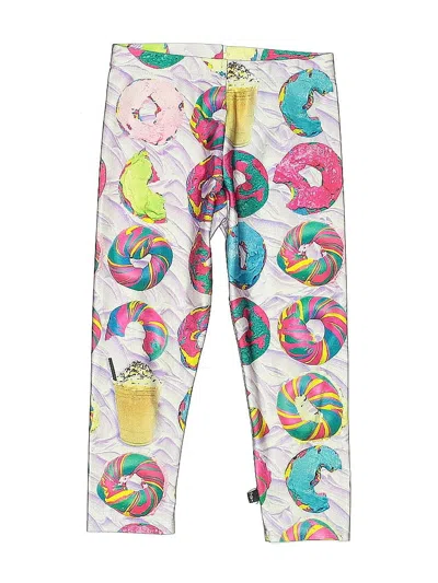 Pre-owned Zara Terez Kids' Leggings In White