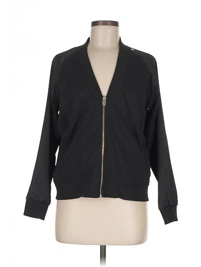 Pre-owned Zara Track Jacket In Black