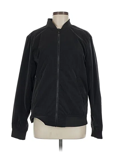 Pre-owned Zara Track Jacket In Black