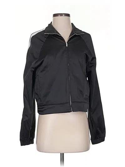 Pre-owned Zara Track Jacket In Black