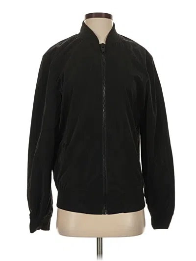 Pre-owned Zara Track Jacket In Black