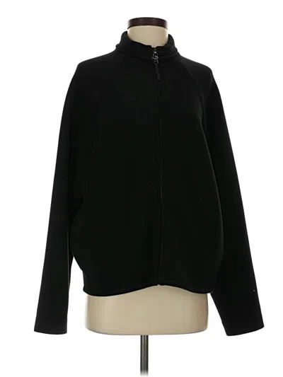 Pre-owned Zara Track Jacket In Black