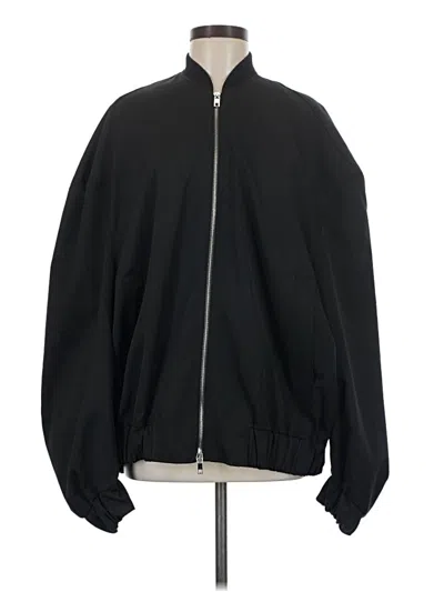 Pre-owned Zara Track Jacket In Black