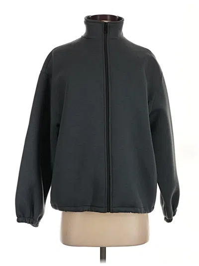 Pre-owned Zara Track Jacket In Gray