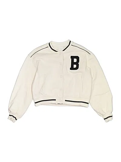 Pre-owned Zara Kids' Track Jacket In Ivory